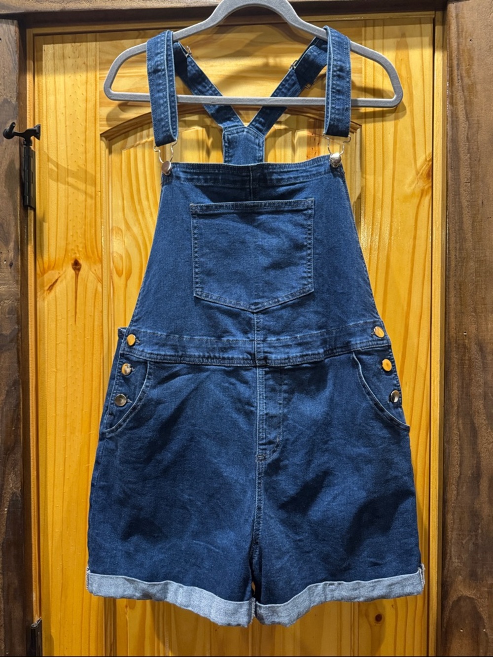 Denim Short Overalls size XL